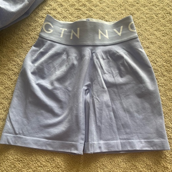 NVGTN Periwinkle Sport Seamless Shorts Medium - Picture 3 of 3